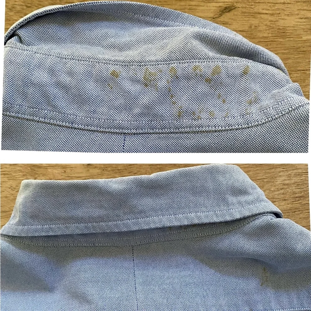 Polo by Ralph Lauren Men’s Size‎ 161/2-34 Blue Iconic Oxford Shirt